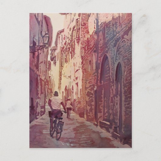 Bike Lucca Briefkaart (Voorkant)