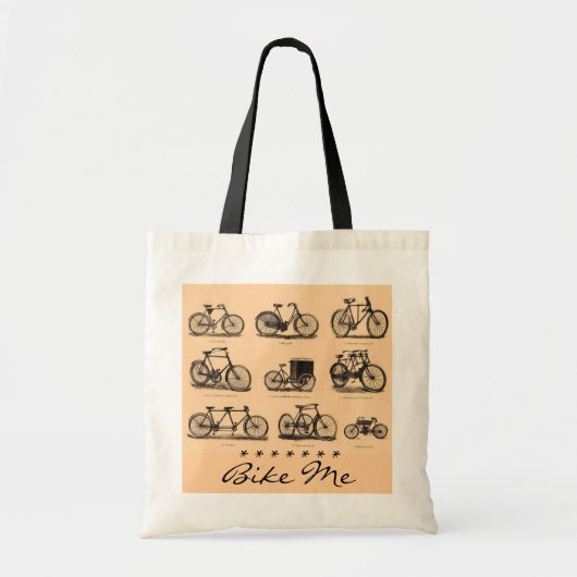 Bike Me Bag Tote Bag (Voorkant)