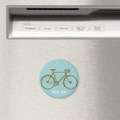 Bike me ~ decoratief magneet (Insitu (Vaatwasser))