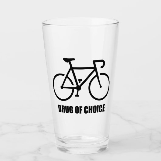 Bike, medicijn glas (Voorkant)