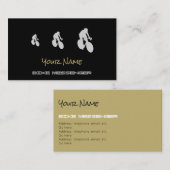 Bike Messenger- of fietskoerierVisitekaartjes Visitekaartje (Voorkant / Achterkant)