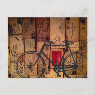 Bike Messenger Postbus Briefkaart