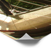Bike met een uitzicht poster (Hoek)