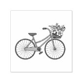 Bike met een ventilatormand  zelfinktende stempel (Design)