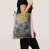 Bike met Graffiti, Madrid Tote Bag (Dichtbij)