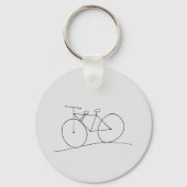 Bike met Two Seats Sleutelhanger (Voorkant)