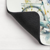 Bike met ventilatormand muismat (Hoek)