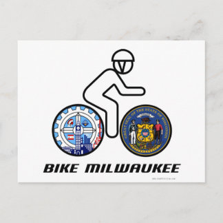 Bike Milwaukee Briefkaart