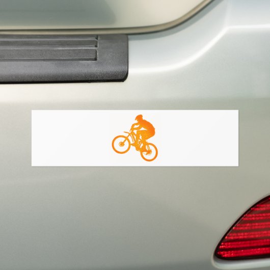 Bike Mountain Times Bumpersticker (Op auto)