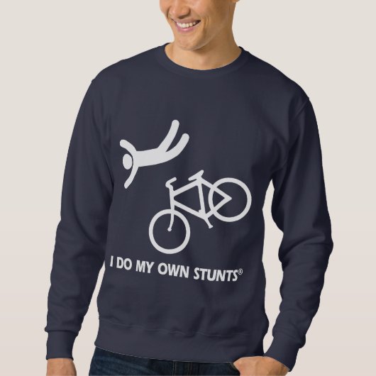 Bike My Own Stunts Trui (Voorkant)