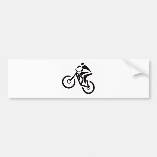 Bike Near Patagonia Bumpersticker (Voorkant)