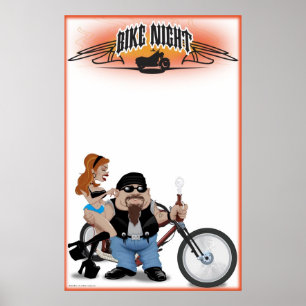 Bike Night Poster