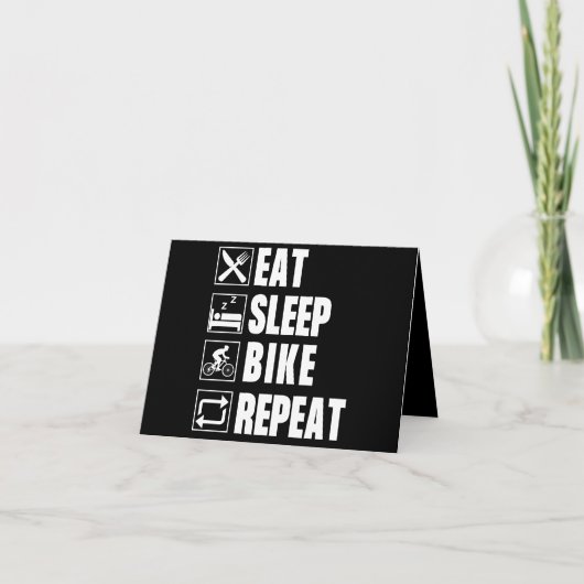 BIKE NOTITIEKAARTJE (Voorkant)