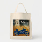 Bike on Metal Tote Bag (Voorkant)