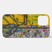BIKE PARKED BESIDE WALL VOLLEDIG VAN STICKERS Case-Mate iPhone CASE (Achterkant (horizontaal))
