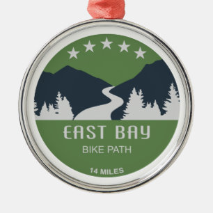 Bike Path voor East Bay Metalen Ornament