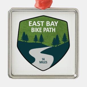 Bike Path voor East Bay Metalen Ornament