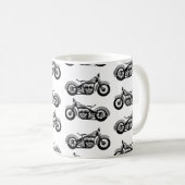  bike Pattern Koffiemok (Voorkant rechts)
