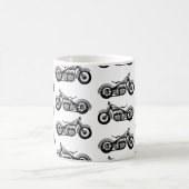  bike Pattern Koffiemok (Center)