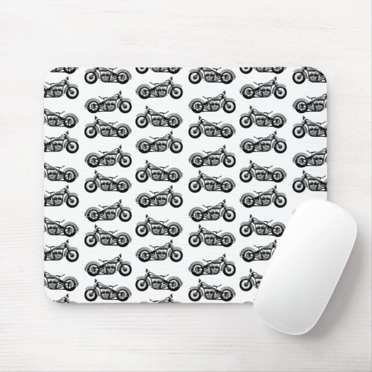 bike Pattern Muismat (Met muis)