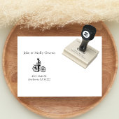 Bike Personalized Rubberstempel