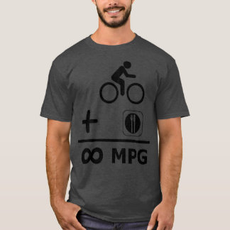 Bike plus voedsel oneindig MPG T-shirt