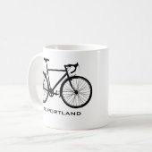 Bike Portland-Mok - Single Speed Koffiemok (Voorkant links)