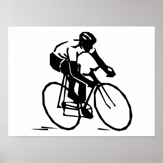 Bike race poster (Voorkant)