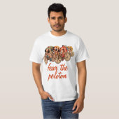 Bike Racing Peloton Humor Tshirt (Voorkant volledig)