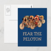 Bike Racing Peloton Humor Tshirt Briefkaart (Voorkant / Achterkant)