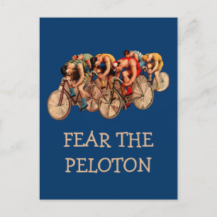 Bike Racing Peloton Humor Tshirt Briefkaart