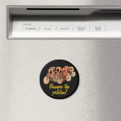 Bike Racing Peloton Humor Tshirt Magneet (Insitu (Vaatwasser))