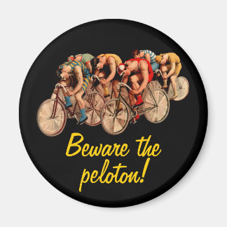 Bike Racing Peloton Humor Tshirt Magneet
