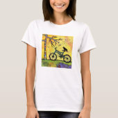 Bike & Raven T Shirt Een spectaculaire dag voor ee (Voorkant)