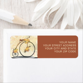  Bike Return-adreslabel Etiket