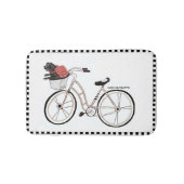 Bike Ride Bathmat Badmat (Voorkant)