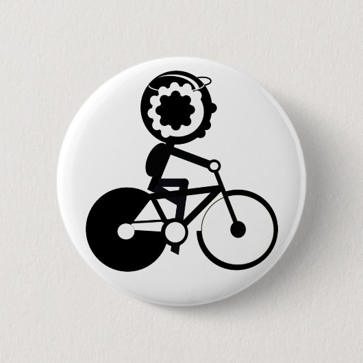 Bike Rider Button (Voorkant)