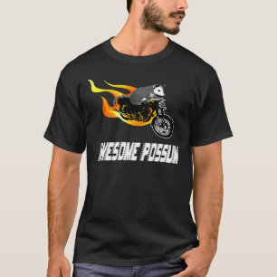 Bike Rider Geweldige Possum T-shirt