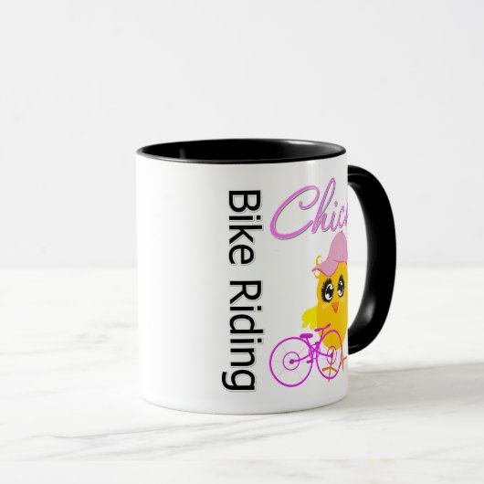 Bike Riding Chick Mok (Voorkant rechts)