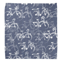 Bike Riding Pattern | Middelgroot Warm Blue