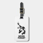 Bike Rim Remkes vergeten nooit Bagagelabel (Voorkant verticaal)