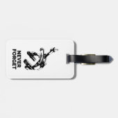 Bike Rim Remkes vergeten nooit Bagagelabel (Achterkant horizontaal)