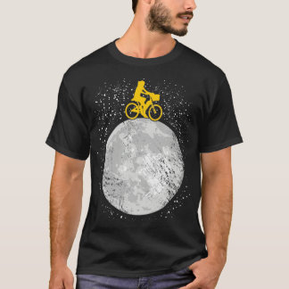 Bike-rit op de maan Gift-idee 2 T-shirt