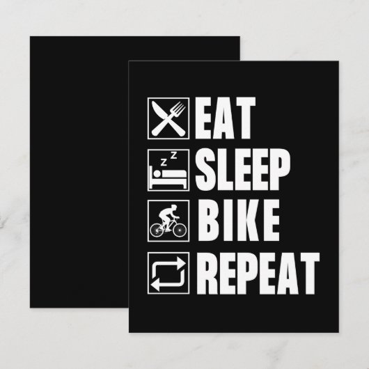 BIKE SAVE THE DATE (Voorkant / Achterkant)