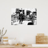 Bike-schuur met geweer en Jack Poster (Keuken)