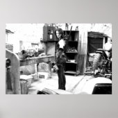 Bike-schuur Poster (Voorkant)