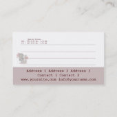 Bike Shop - Visitekaartje (Achterkant)