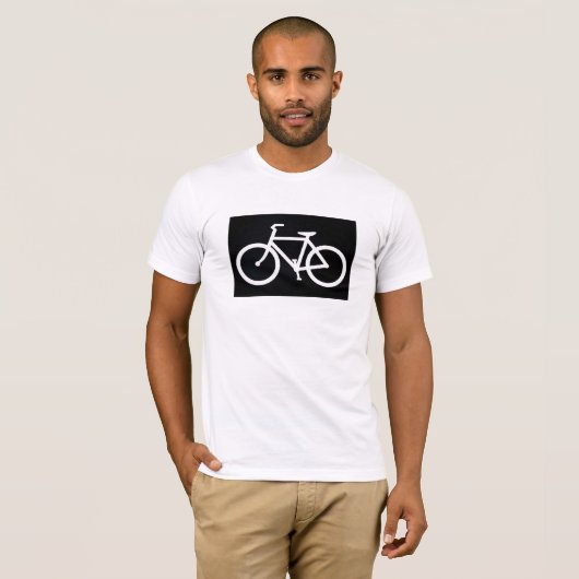 Bike Silhouette T-shirt (Voorkant volledig)
