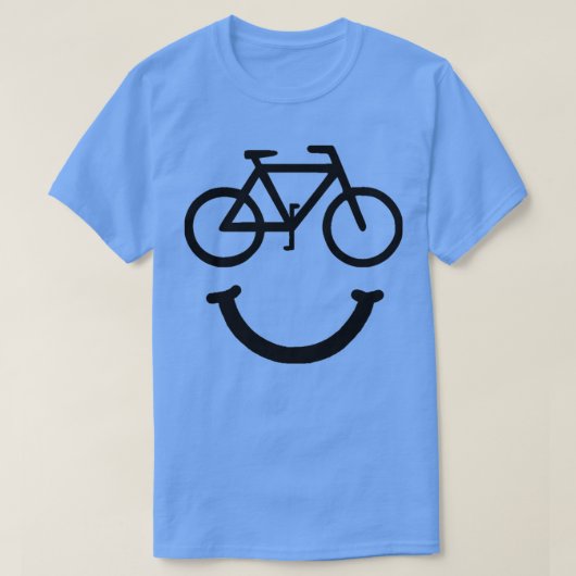 Bike Smile T-shirt (Design voorkant)