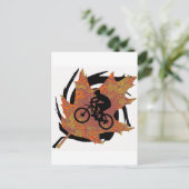 Bike Smoke Style Briefkaart (Staand voorkant)